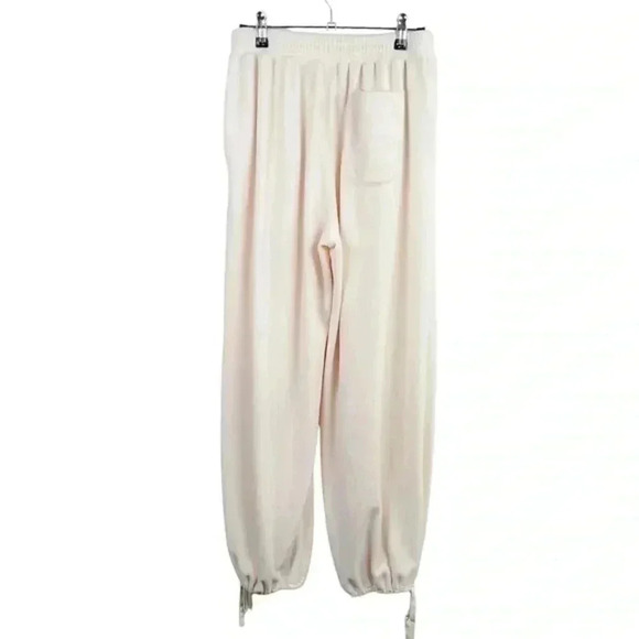 NAP Loungewear Ivory Fleece Oversized Sweatshirt Hoodie And Jogger Pants Set - Picture 5 of 13